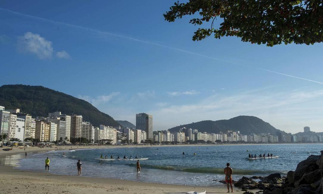 Апартаменти Flat Copacabana Quadra Da Praia 907 Ріо-де-Жанейро Екстер'єр фото